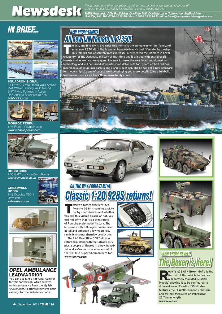 Tamiya Model Magazine 194 (2011.12)